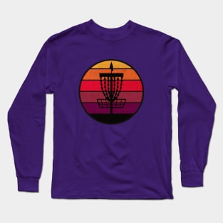 Sunset Disc Golf Long Sleeve T-Shirt